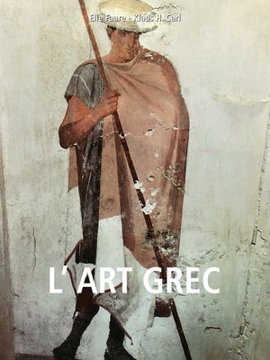 cover image of L'art grec